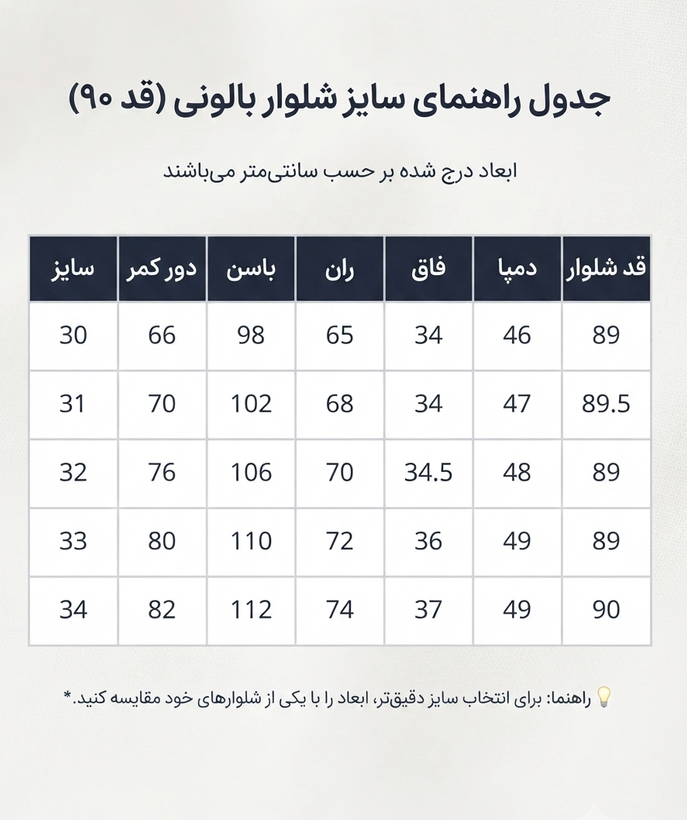 شلوار جین بالونی آبی تیره زارا قد 90